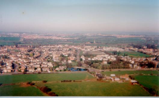 Winterbourne from the air