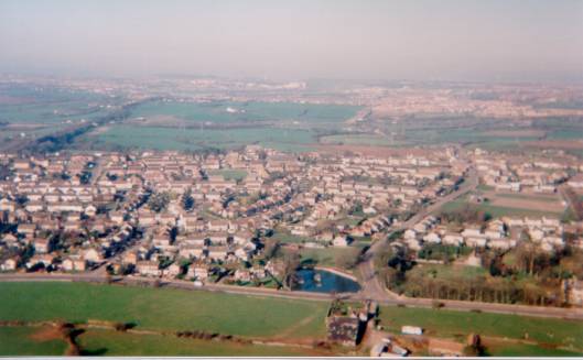 Winterbourne from the air