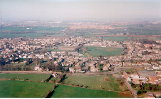 Winterbourne from the air