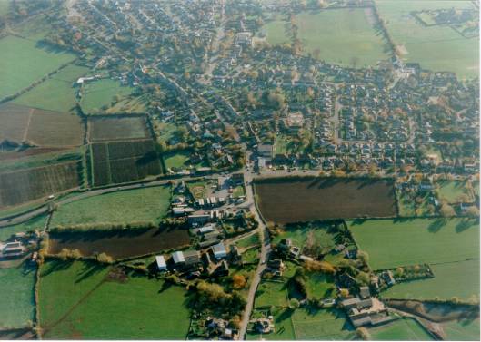 Frampton Cotterell from the air