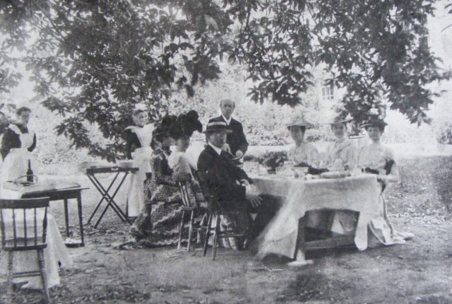 a garden tea party