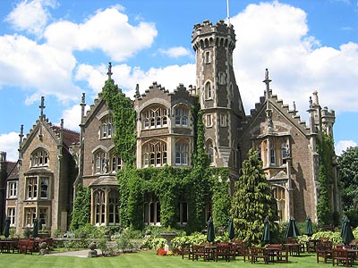  Oakley Court, Victorian Gothic mansion built 1859