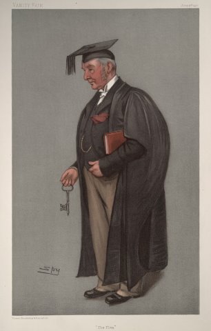 Caricature 1901 by Leslie Ward ('Spy' of Vanity Fair)