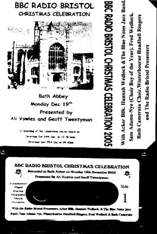 details of the tape recording