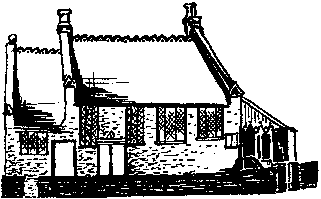 Drawing of exterior of St Michael's Rooms